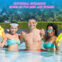 Lunettes de Natation Ambienden avec Vision Claire et Protection UV