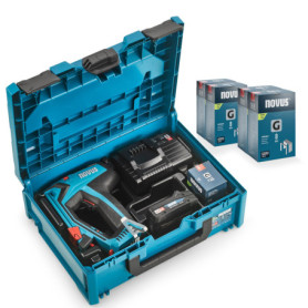 Agrafeuse sans fil professionnelle Novus J-551 avec 25 000 agrafes