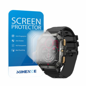 Lot de 6 films de protection d'écran pour montre intelligente C28 - MIHENCE