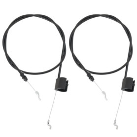 Lot de 2 câbles d'accélérateur pour tondeuse LT Easiyl - Compatible Briggs & Stratton