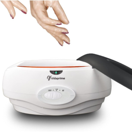 Bain de paraffine OrtoPrime 3L pour Mains et Pieds - Soin Relaxant et Chauffant