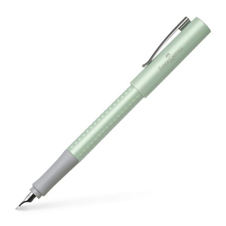 Stylo Plume Faber-Castell Grip Pearl Edition Menthe