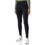 Leggings Taille Haute en Coton Lycra pour Femme - Noir