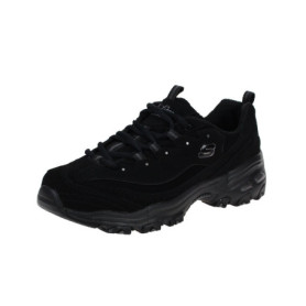 Baskets Femme Skechers D'Lites Play - Confort et Style Noir