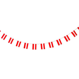 Guirlande Drapeaux Autriche 40 pièces - Décoration Festive 11,4 m