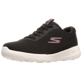Baskets Skechers Femme Go Walk Joy-Ecstatic Noir/Blanc - Confort et Style