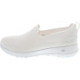 Skechers Femme Go Walk Joy - Baskets Confortables en Blanc Opulent