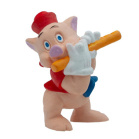 Figurine Disney Bullyland des Trois Petits Cochons - Peinte à la Main