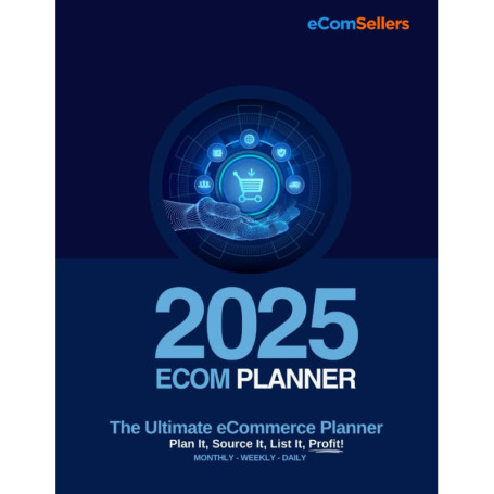 Planificateur eCommerce 2025 - Organisation Mensuelle et Hebdomadaire