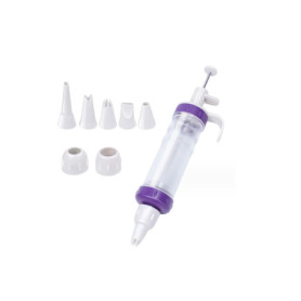 VEDA Kit de Seringues Décoratives pour Desserts avec 7 Douilles