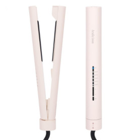 Fer à Lisser et Boucler 2 en 1 AraSyleon - Céramique Ionique Rose