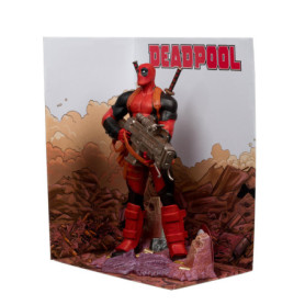 Figurine Deadpool 1:6 avec Scène et Bande Dessinée - McFarlane Toys