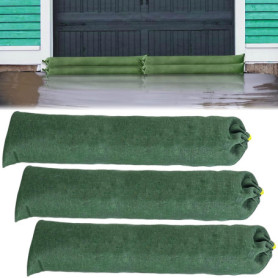 Système Anti-Inondation Réutilisable WIYETY - 3 Sacs de Sable pour Protection Efficace