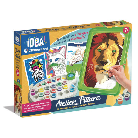 Clementoni Idea - Atelier de Peinture Créatif pour Enfants de 7 Ans