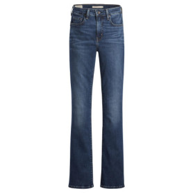 Jean Bootcut Femme Levi's 725 Taille Haute - Bleu Wave Dark
