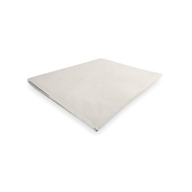 Drap Plat en Polycoton Lin 180x290 cm - Soleil d'ocre
