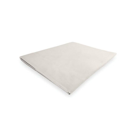 Drap Plat en Polycoton Lin 180x290 cm - Soleil d'ocre