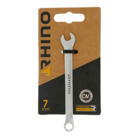 Clé mixte 7 mm en Chrome Vanadium - Haute qualité avec garantie à vie