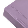 Corbeille à Courrier Empilable Acrimet - Organiseur de Bureau Violet (Lot de 4)