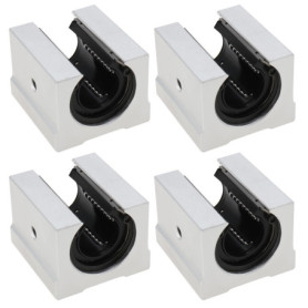 ECSiNG Lot de 4 Blocs de Roulement Linéaires SBR20UU pour Imprimantes 3D