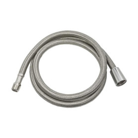 Tuyau de Douche en Acier Inoxydable 120 cm - Raccord M15/1