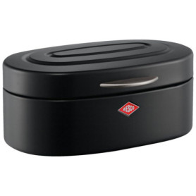 Boîte à Pain WESCO Single Elly Noir Mat en Acier Robuste