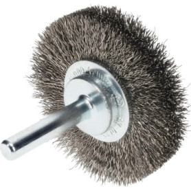 Brosse Ronde Ondulée OSBORN en Acier Inoxydable - 50 mm