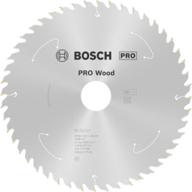 Lame de Scie Circulaire Bosch Professional pour Bois - 190 mm, 48 Dents
