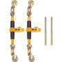 Lot de 4 Classeurs à Cliquet VEVOR avec Crochets G80 - Charge Sécurisée jusqu'à 5443 kg