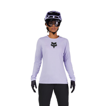 Maillot VTT Femme Fox Racing Ranger à Manches Longues - Lilas