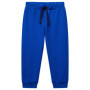 Pantalon Long en Sweat Bleu pour Enfants - United Colors of Benetton