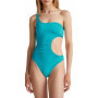 Maillot de Bain Une Pièce Femme Bleu United Colors of Benetton
