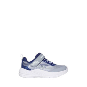Baskets légères pour garçon Skechers Microspec Advance - Bleu Marine et Gris