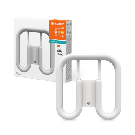 Ampoule LEDVANCE DULUX-SQ 13W Blanc Chaud 2-Pins - Équivalent 28W