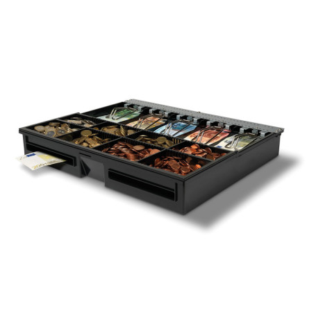 Bac Amovible Safescan 4646T pour Tiroir-Caisse - Organisation Efficace des Espèces