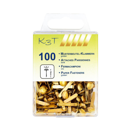 Lot de 100 Attaches en Laiton TSI pour Expositions