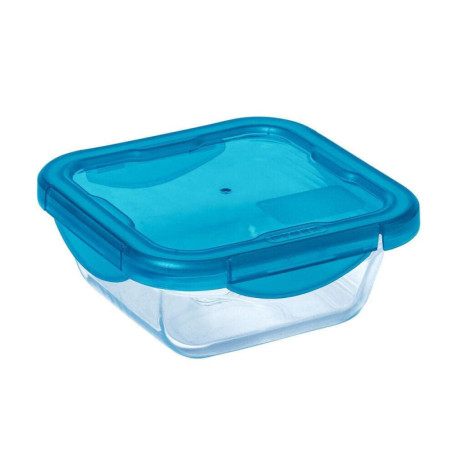 Assiette Pyrex FTE CUAD 16 cm en Acier Inoxydable Bleu Océan