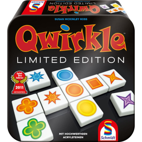 Qwirkle Édition Limitée 2011 - Jeu de Société Familial Multicolore