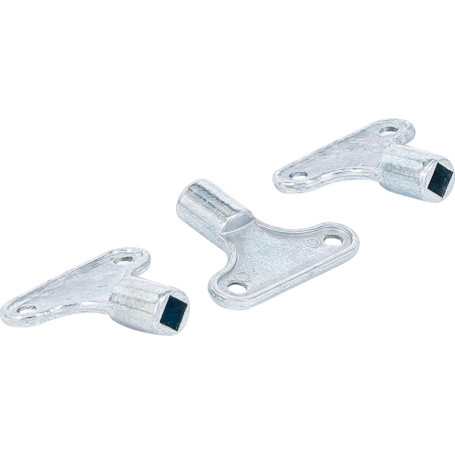 Jeu de clés de purge de radiateurs BGS Do it yourself - 3 pièces