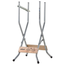 Chevalet de Tronçonnage Wolfcraft SB 60 - Support Compact pour Bûches