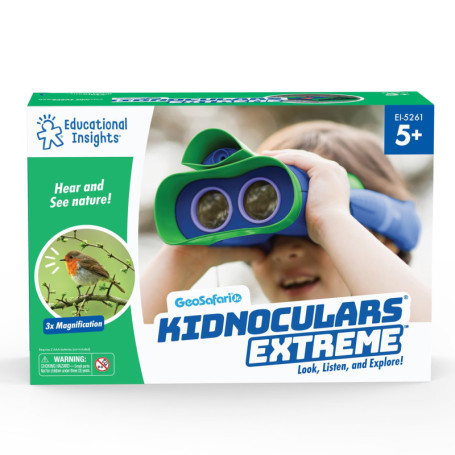 Jumelles Kidnoculars Extreme GeoSafari Jr. pour Enfants - Bleu