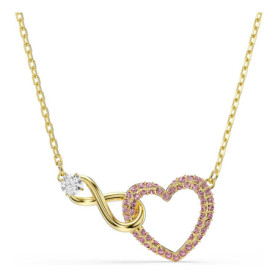 Collier Swarovski Dextera avec Pendentif Rond en Cristaux Zirconia