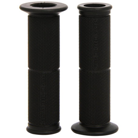 Poignées Moto Puig Basic Noires 119mm pour Aprilia