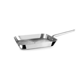 Grill Ondulé 5Ply Element 28 cm - Acier Inoxydable, Compatible Induction