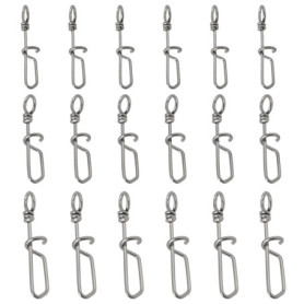 Ensemble de Clips de Leurre à Changement Rapide OTOTEC - 45pcs en Acier Inoxydable