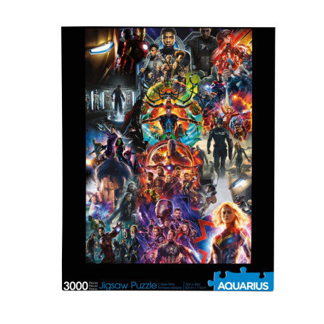 Puzzle Collage Marvel Avengers - 3000 pièces sous licence officielle