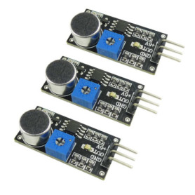 Pack de 3 Modules de Détection Sonore 4V - 6V pour Arduino