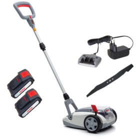 Tondeuse à gazon sans fil IKRA ICHM 20 avec 2 batteries et chargeur