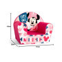 Fauteuil Lulabi Minnie Icon pour Fille - Rose en Coton et Éponge