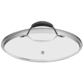 Poêle Antiadhésive Lagostina Tempra 30 cm avec Couvercle en Verre